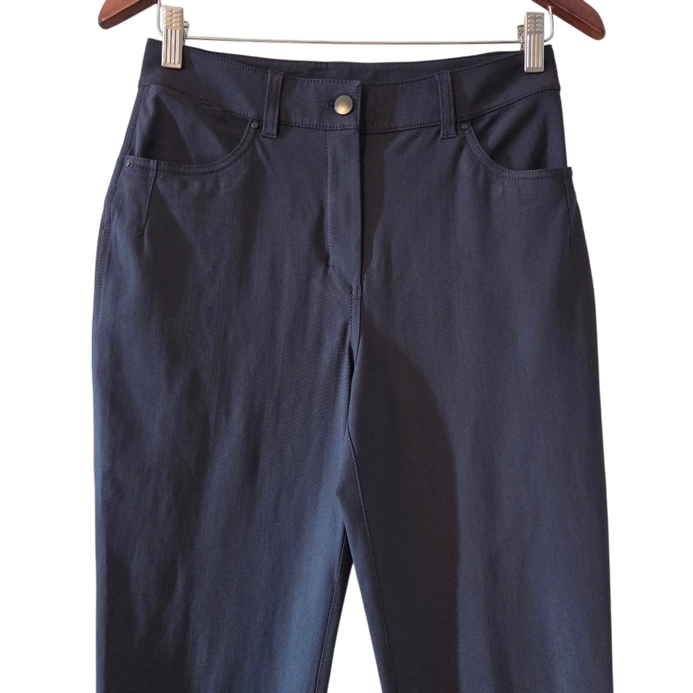 Lululemon Women's Pants Black Size 6 City Sleek 5 Pocket 7/8 Casual Everyday - Picture 8 of 14